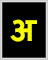 yellow text on black background